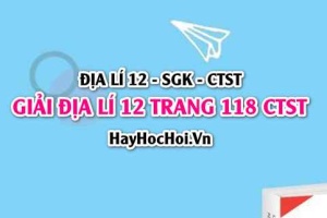 Giải Địa lí 12 trang 118 Chân trời sáng tạo SGK